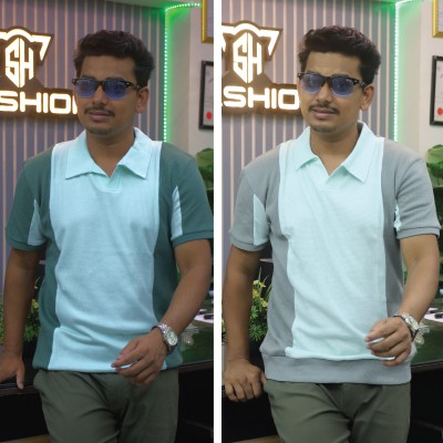 Trendy polo Combo (MS-Sky Oli)