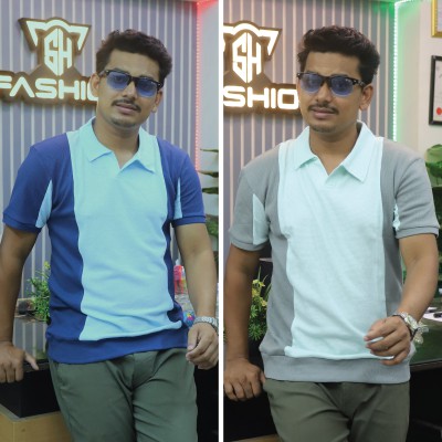 Trendy Old Money Polo (MS-Sky nvay)